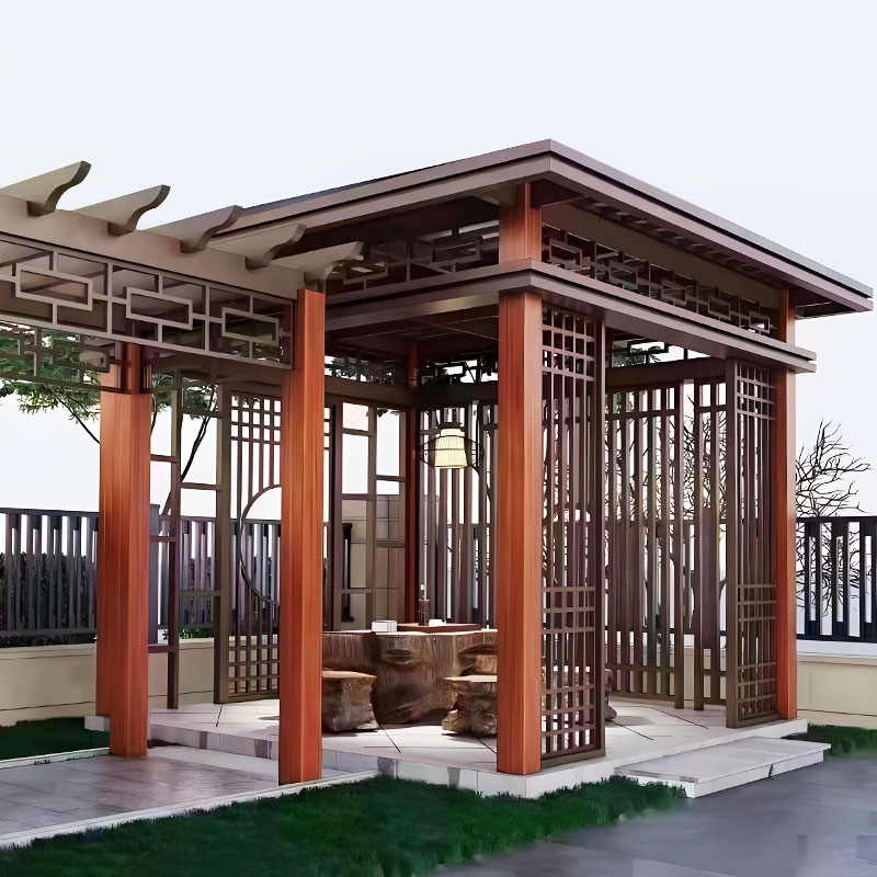 অ্যালুমিনিয়াম খাদ আর্ট Pergola