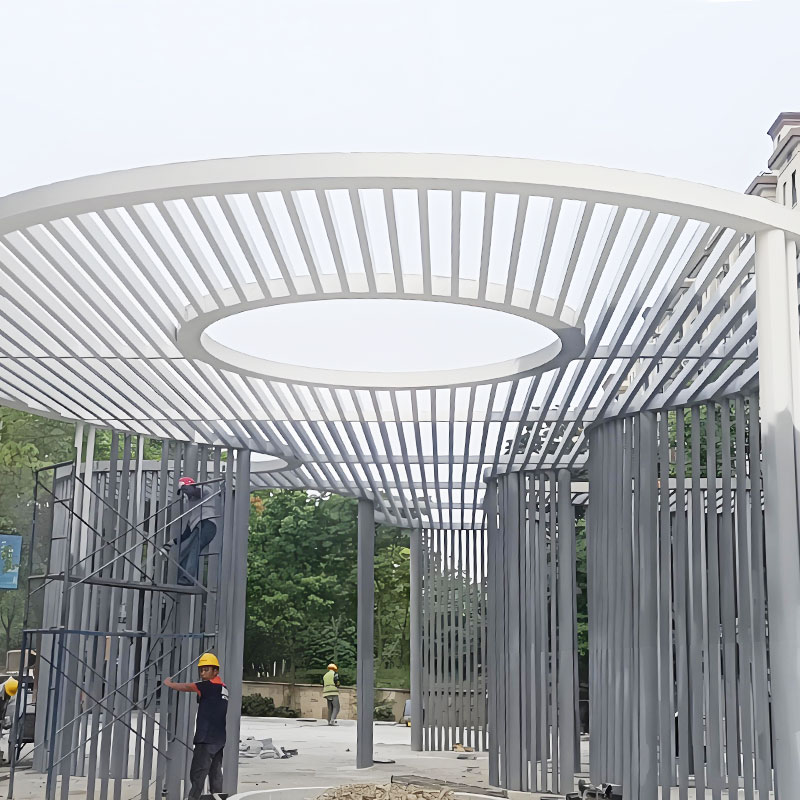 গ্যালভানাইজড স্টিল পারগোলা